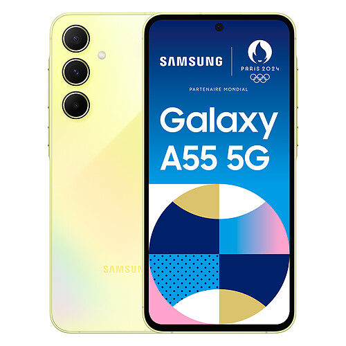 Samsung Galaxy A55 - 5G - 8/128Go - Lime