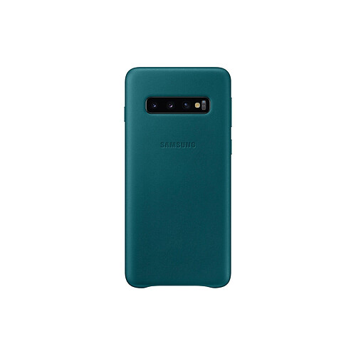 Samsung Coque Cuir Galaxy S10 - Vert