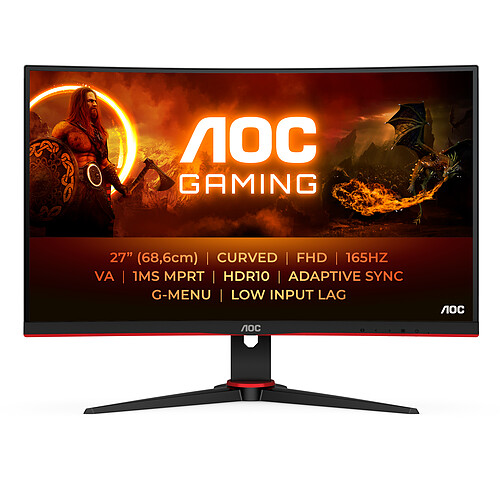 AOC 27" LED C27G2E/BK