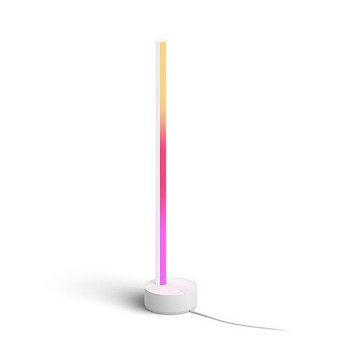 Philips Hue Lampe LED à poser White & Color Ambiance - Gradiant Signe table - Blanc