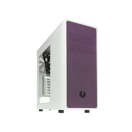 BitFenix Neos - ATX - Blanc/Violet - Avec fenêtre