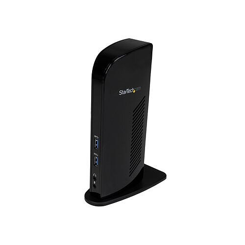 StarTech.com Station d'accueil pour PC portable USB 3.0  - Réplicateur de ports Audio Ethernet et DVI / HDMI