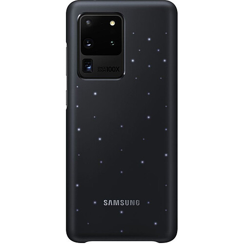 Samsung Coque avec affichage LED pour Galaxy S20 ULTRA 5G Noir