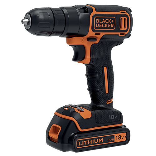 BLACK ET DECKER Perceuse sans fil 18V - BDCD18K