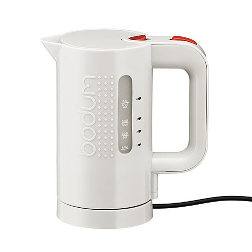 bodum - bouilloire sans fil 0.5l 700w blanc - 11451-913euro