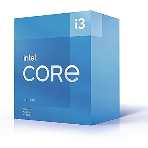 Intel Core i3-10105F - 3,7/4,4 GHz