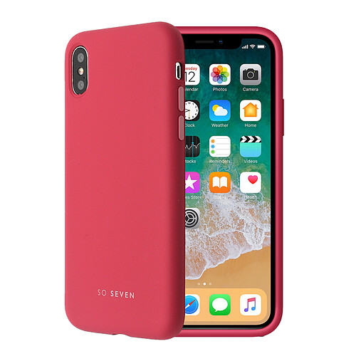 TP-LINK Coque Smoothie Silicone iPhone XXS - Fushia