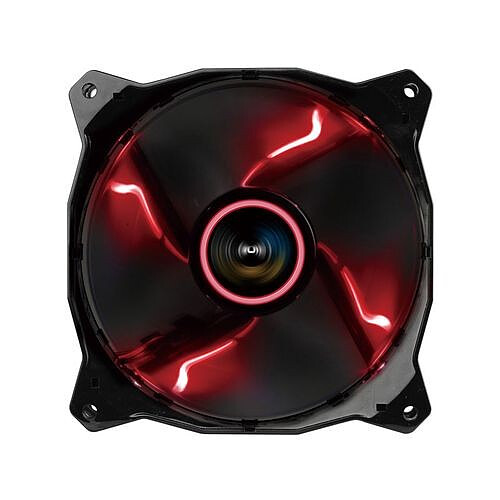 Ventilateur LEPA Bol Quiet PWM - 12 cm - LED Rouge