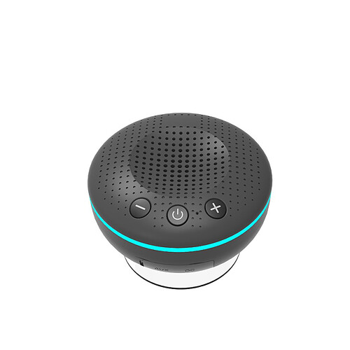 We Enceinte Bluetooth IPX7 WATERPROOF, RMS 5W, Batterie rechargeable avec une autonomie de 4-6H, micro intégré, fonction kit-main libre, avec lumière couleur