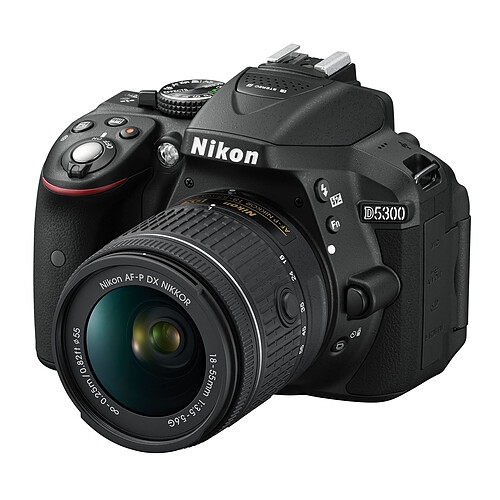 Nikon D5300 + Objectif AF-P 18-55 - Noir