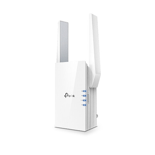 TP-LINK AX1500 Wi-Fi 6 Range Extender AX1500 Wi-Fi 6 Range Extender Broadcom 1.5GHz Tri-Core CPU Wall Plugged 2 external antennas