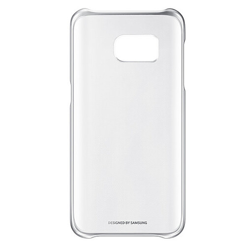 Samsung Coque transparente pour Galaxy S7 - Argent