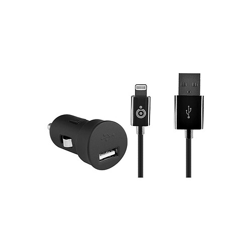 BIGBEN Chargeur allume-cigare pour iPhone/iPod - MINICACIP5BV2 - Noir