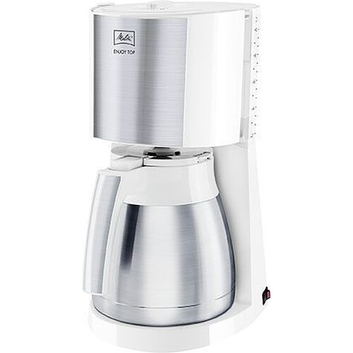 Melitta CAFETIÈRE ENJOY TOP II THERM BLANC/ACIER BROSSÉ