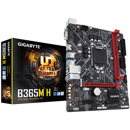Gigabyte B365M H · Reconditionné