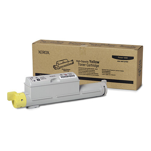 Xerox Cartouche Toner Jaune Grande Capacite, Phaser 6360