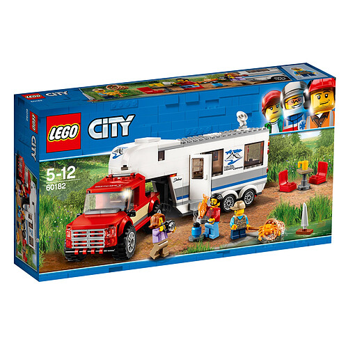 LEGO® City - Le pick-up et sa caravane - 60182