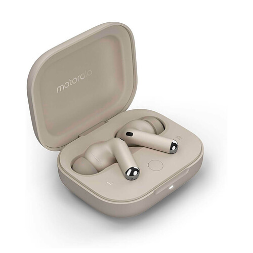 Motorola Moto Buds+ by Bose - Beige sable