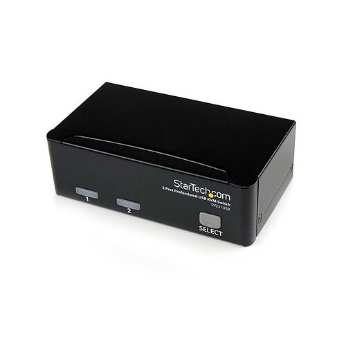 StarTech.com STARTECH Commutateur KVM 2 Ports VGA USB