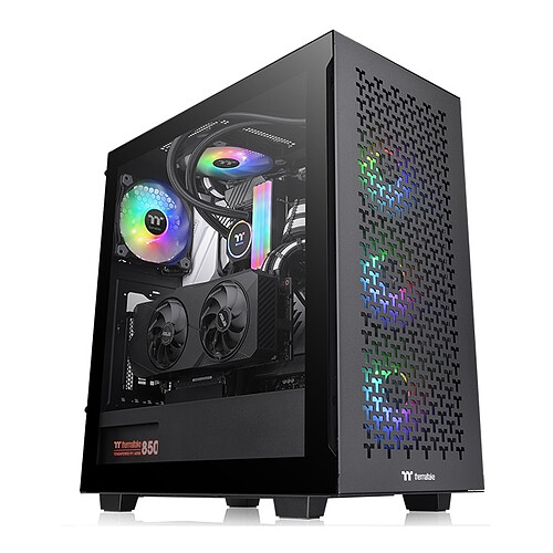 Thermaltake V350 TG ARGB - ATX - ARGB - Noir - Avec fenêtre