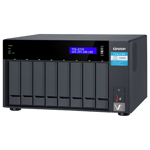 QNAP TVS-872N - 8 baies