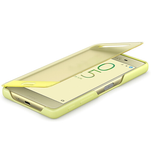 Sony Style Cover flip pour Xperia XA - Jaune