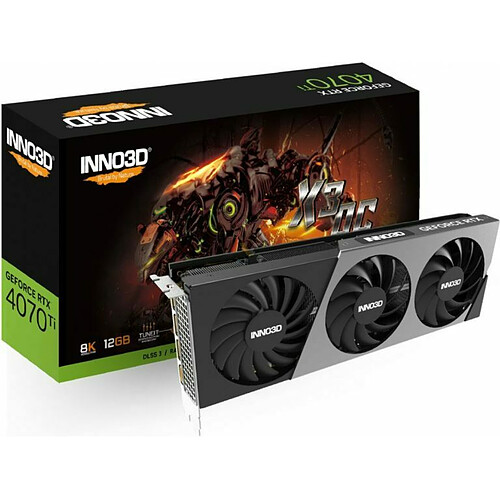 Inno 3D GeForce RTX 4070 Ti X3 OC - 12 Go