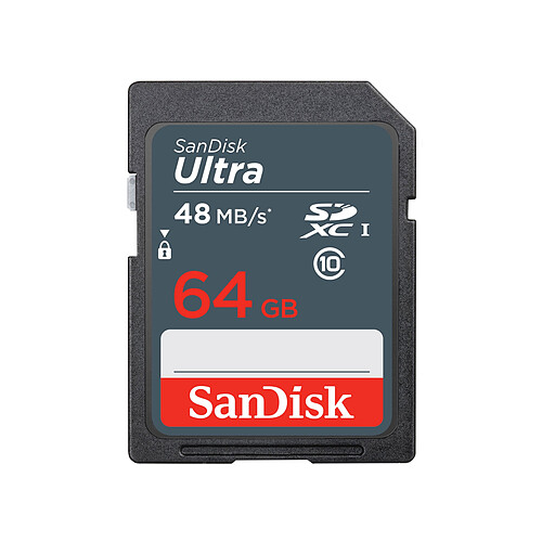 Sandisk SDHC Ultra 48 - 64 Go - Classe 10