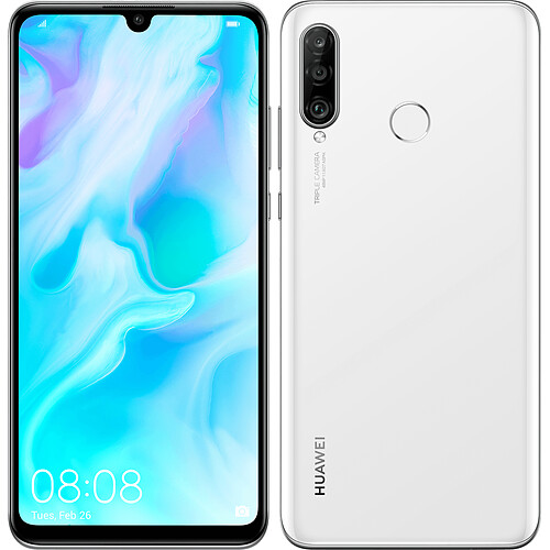 Huawei P30 Lite - 128 Go - Blanc