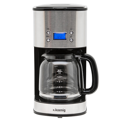 Hkoenig Cafetière Programmable Argent MG30 - Argent