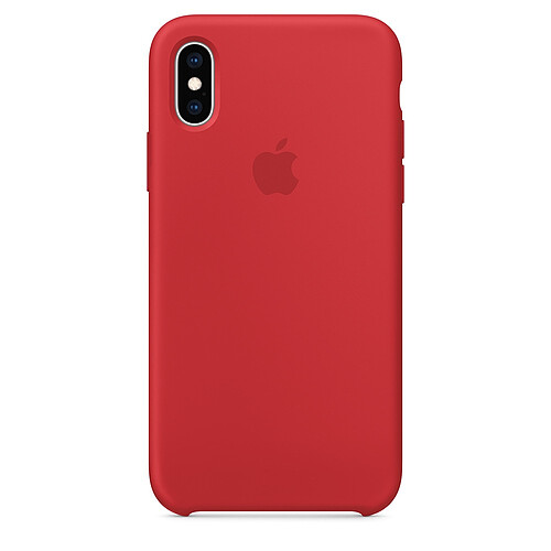 Apple iPhone XS Silicone Case - (PRODUCT)RED