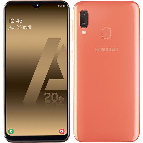 Samsung Galaxy A20e - 32 Go - Corail