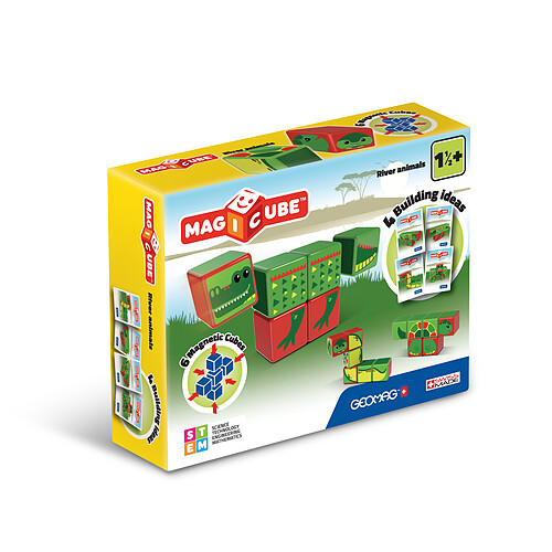 Giochi Preziosi MAGICUBE - Animaux de la rivière (6 Cubes) - MAB03