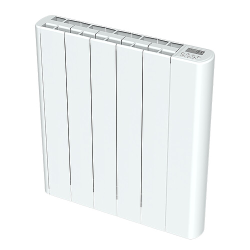 Radiateur à inertie plat - Coeur de chauffe pierre - LCD - 1000W - Cayenne