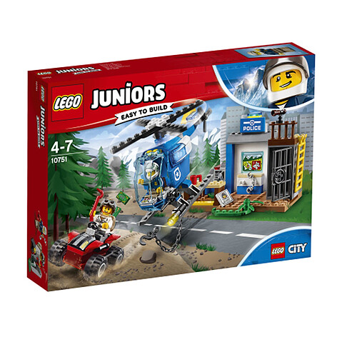 LEGO® Juniors City - La course-poursuite à la montagne - 10751