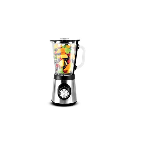 Kitchencook Blender en verre gradué 500W B9turbo - Inox