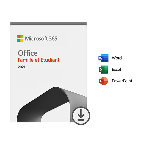 Microsoft Office 2021 Home & Student ESD FR