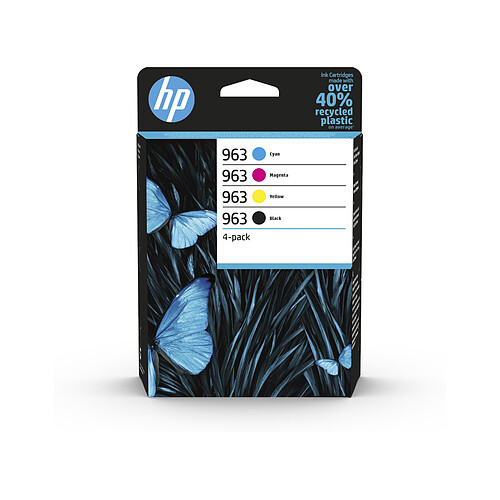 HP 963 CMYK Original Ink Cartridge 4-Pack