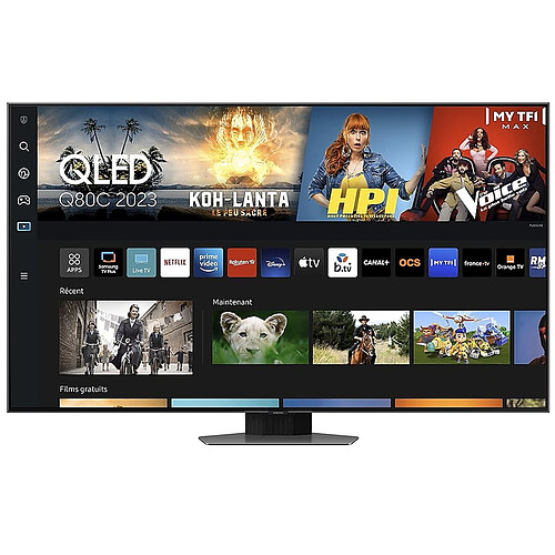 Samsung TV QLED 4K 55" 139cm - QE55Q80C