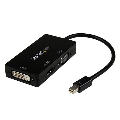 StarTech.com Adaptateur de voyage Mini DisplayPort vers VGA/DVI/HDMI