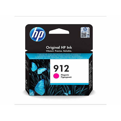 HP Cartouche d'encre 912 Magenta Original