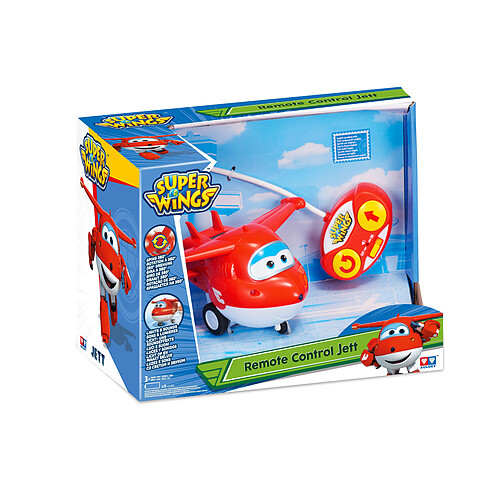 Super Wings - Véhicule radiocommandé Jett - 20 cm - YW710710.