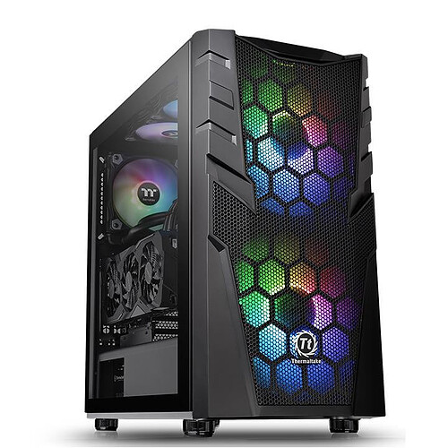 Thermaltake Commander C 32 TG ARGB - Noir - RGB - Verre trempé