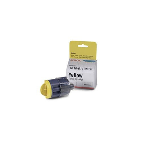 Xerox 106R01273 - Cartouche de Toner Jaune pour  Phaser 6110MFP / Phaser 6110 · Reconditionné