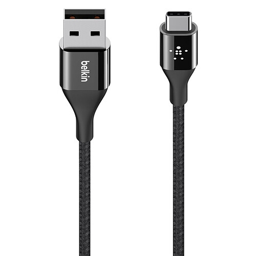 Belkin Câble USB-C vers USB-A MIXIT - Duratek - Noir