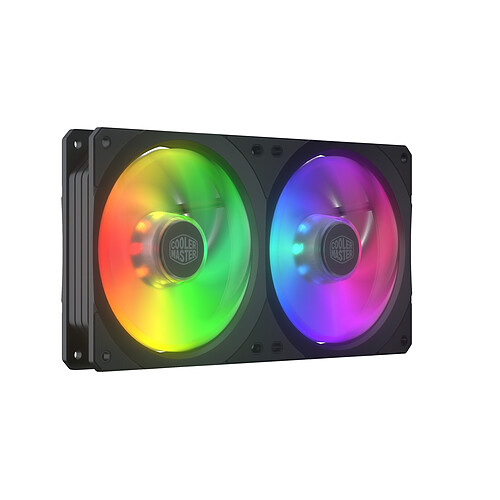 Cooler Master Ltd MASTERFAN SF240R - RGB - 1 ventilateur - 24 cm PWM