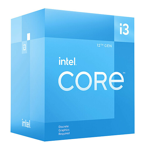 Intel Core i3-12100F (3.3 GHz / 4.3 GHz)