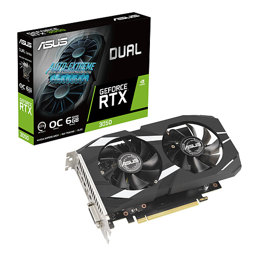 ASUS GeForce RTX™ 3050 OC Edition 6GB GDDR6