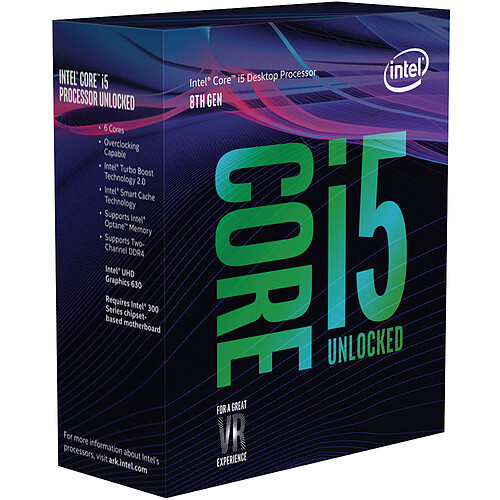 Intel Core i5 8400 - 2,8/4,0 GHz
