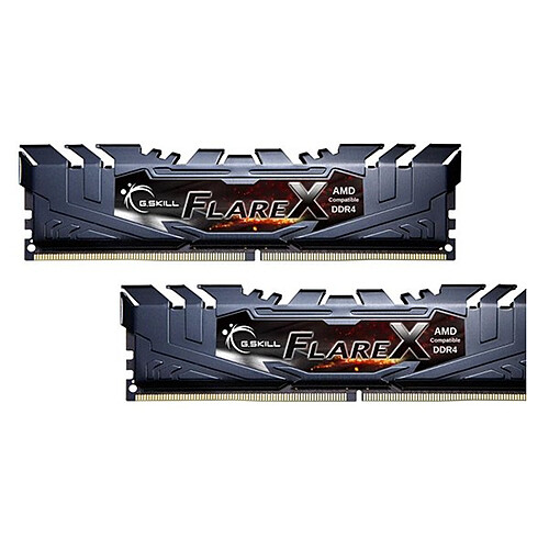 G.Skill Flare X 2 x 8 Go DDR4 2400 Mhz PC4-19200 1.2V (pour AMD Ryzen)